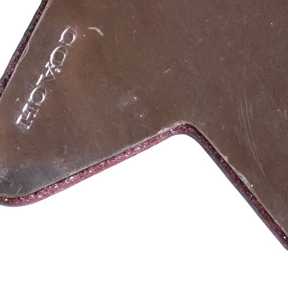 Coach Blush Metallic Star Purse/ Luggage Charm - Picture 3 of 3